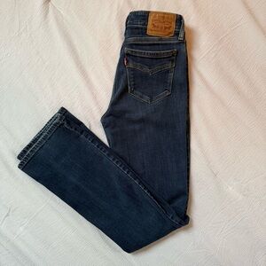 Vintage Levi's 715 Bootcut Jeans Medium Wash Blue